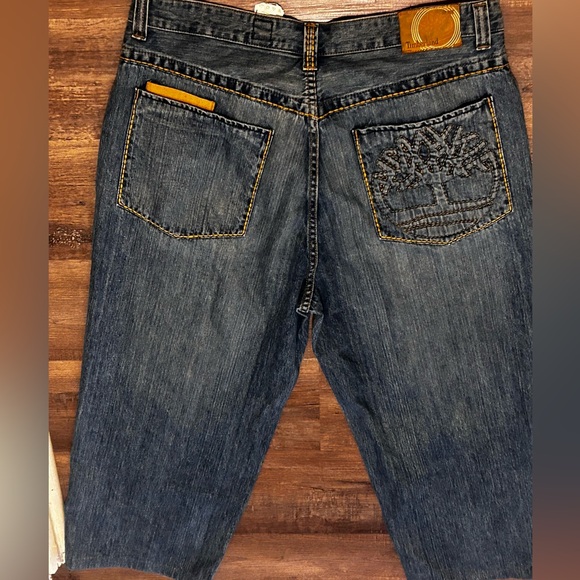 Timberland Men's Dark Blue Relaxed Jeans - Picture 7 of 9